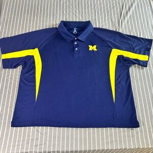 University of Michigan Mens Polo Shirt 3XL
